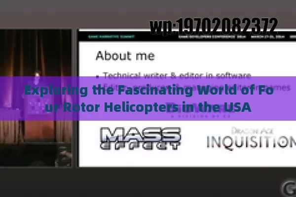Exploring the Fascinating World of Four Rotor Helicopters in the USA