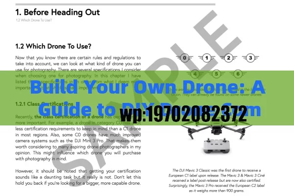 Build Your Own Drone: A Guide to DIY Drone Components for Beginners